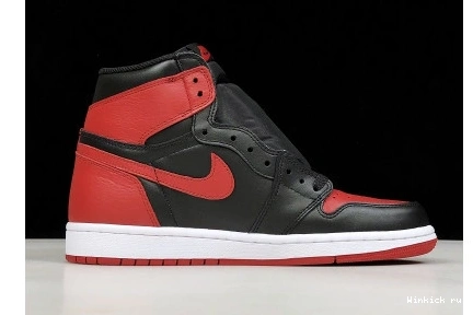 JORDAN AIR 1 RETRO “BANNED” RED HIGH OG MENS 0822